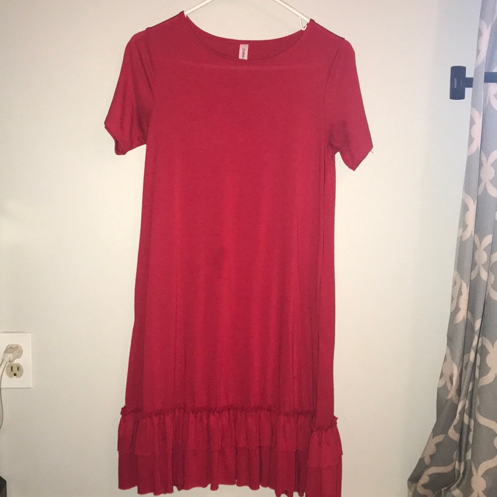 Zenana Outfitters Ruffle Dress